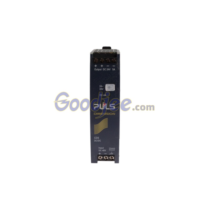 普尔世PULS 隔离式直流-直流转换器CD5.242输入36-60V48V直流,120W5A输出24V直流