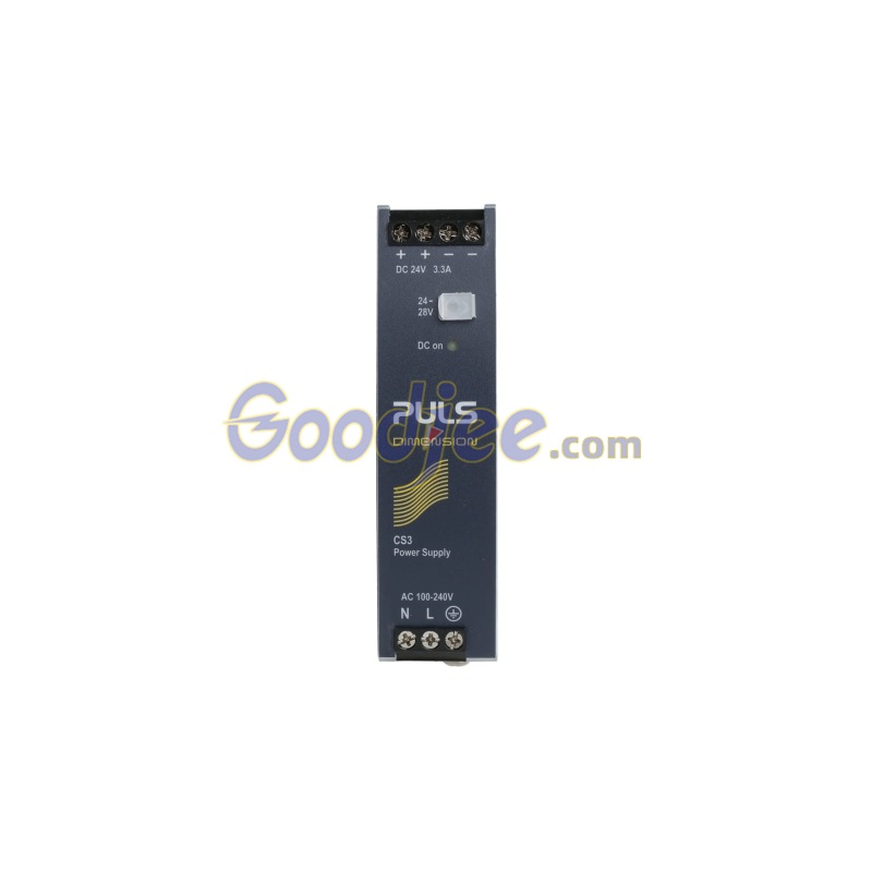 普尔世PULS CS3.241导轨电源输出24V3.3A80W输入100-240V
