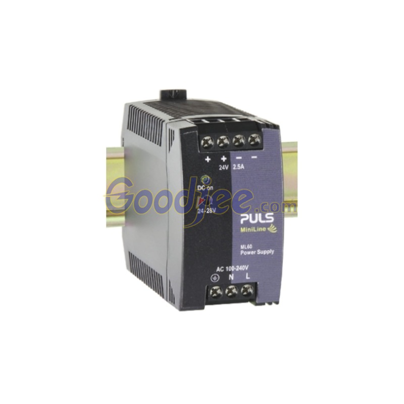 普尔世PULS导轨电源ML60.122 , 输出12V4.5A54W 输入100-240V