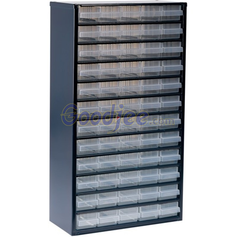 Raaco137386抽屉60个150x552x306mm聚丙烯PP抽屉 STEEL CABINET 1260-00