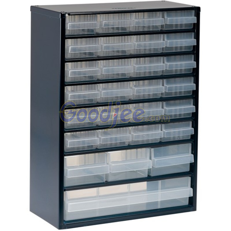 Raaco137492存储机柜28件装钢制417x306x150mm 884元STEEL CABINET 928-123