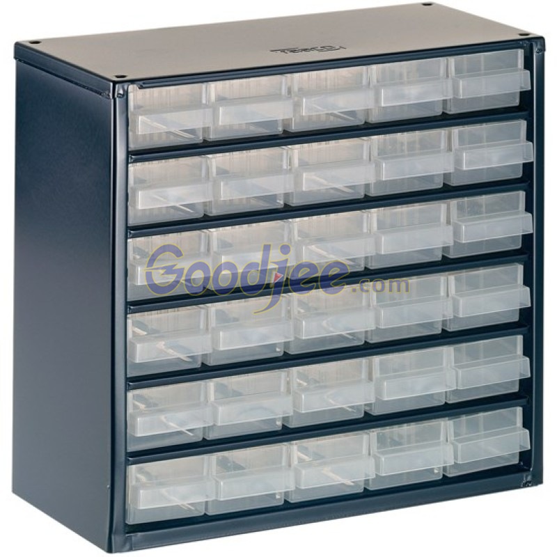 Raaco137539存储机柜30件装钢制283x306x150mm STEEL CABINET 630-00