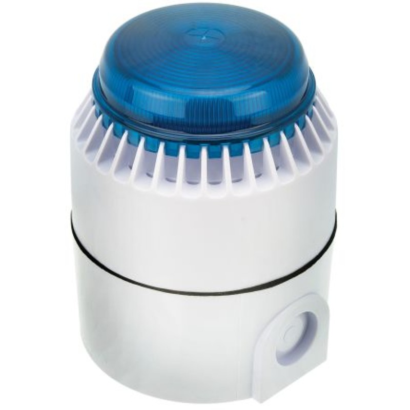 Eaton Sounder-Beacon Combination, Blue Flashing Light, 100dB at 1m - Flashni Series - FL/BL/W/D/12V/S