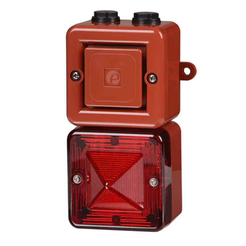 e2s SONFL1X Series Red Sounder Beacon SONFL1XDC024MA0A1R/R