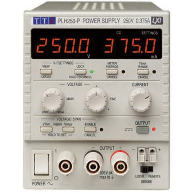 Aim-TTi PLH250P可编程实验室直流电源输出250V94W