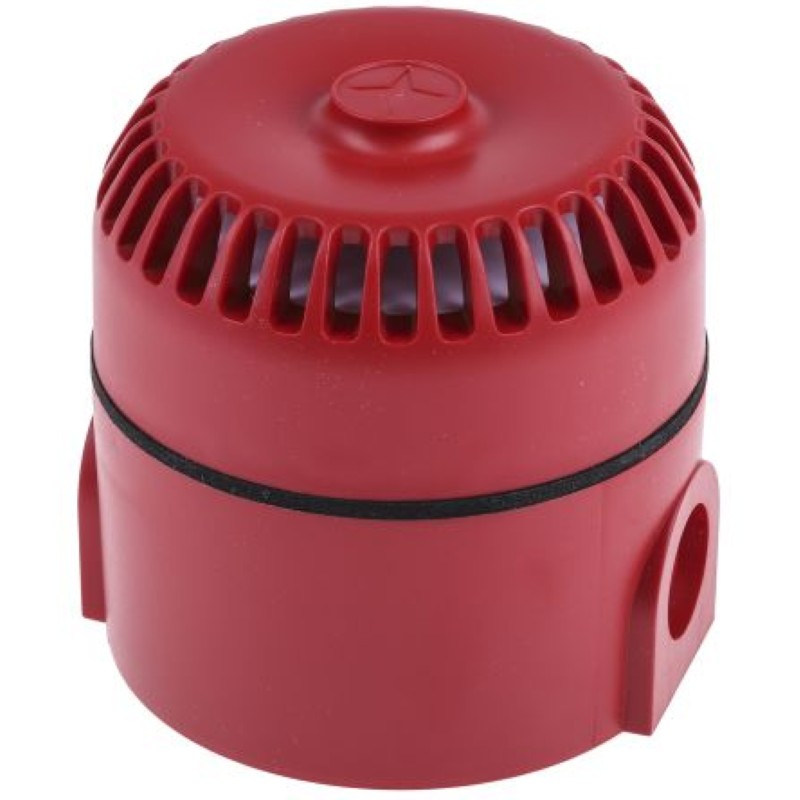 ROLP/R/D/3 Eaton Fulleon 电子报警器, 32音调, 9-28 V直流, 红色
