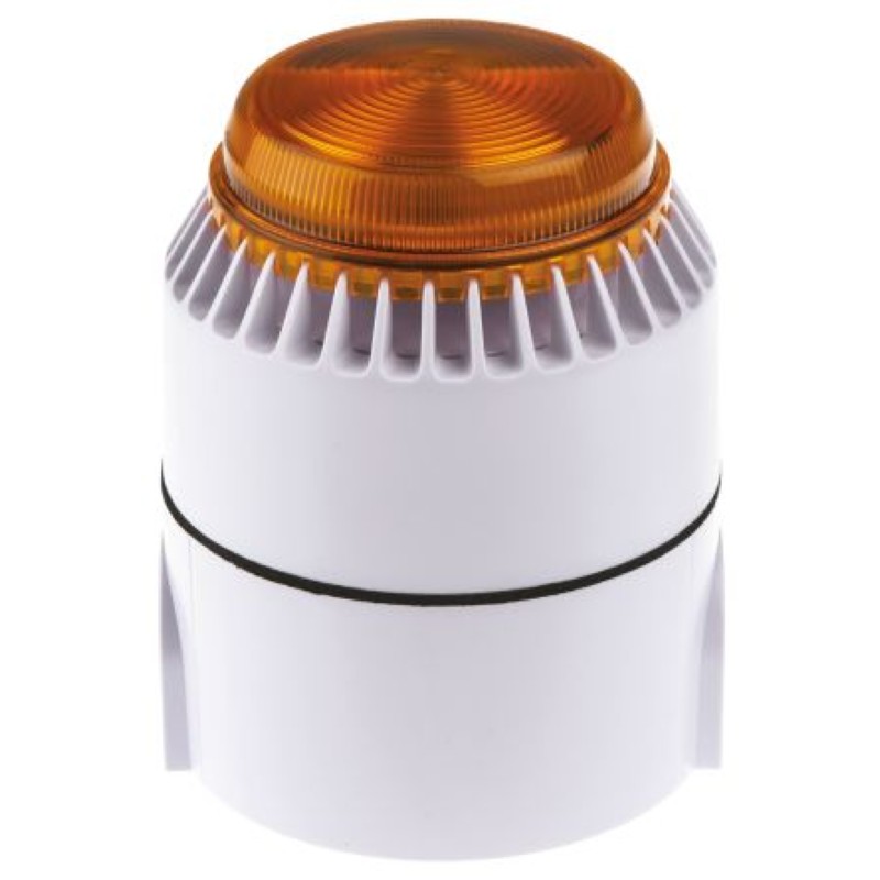 FL/AL/W/D/24V/S EATON Fulleon 声光报警器 琥珀色灯罩, 闪光光效
